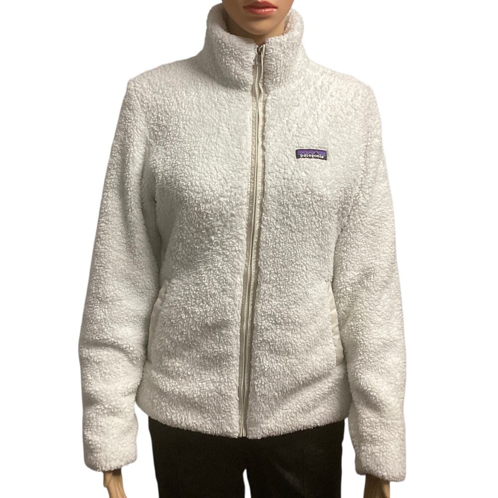 Patagonia Women's Los Gatos Sherpa fleece Jacket size small white